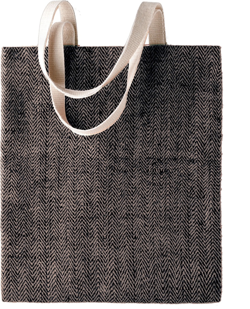 Sac en toile de jute teint 100% naturel