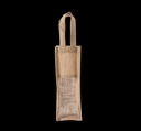 Sac porte-bouteille en jute