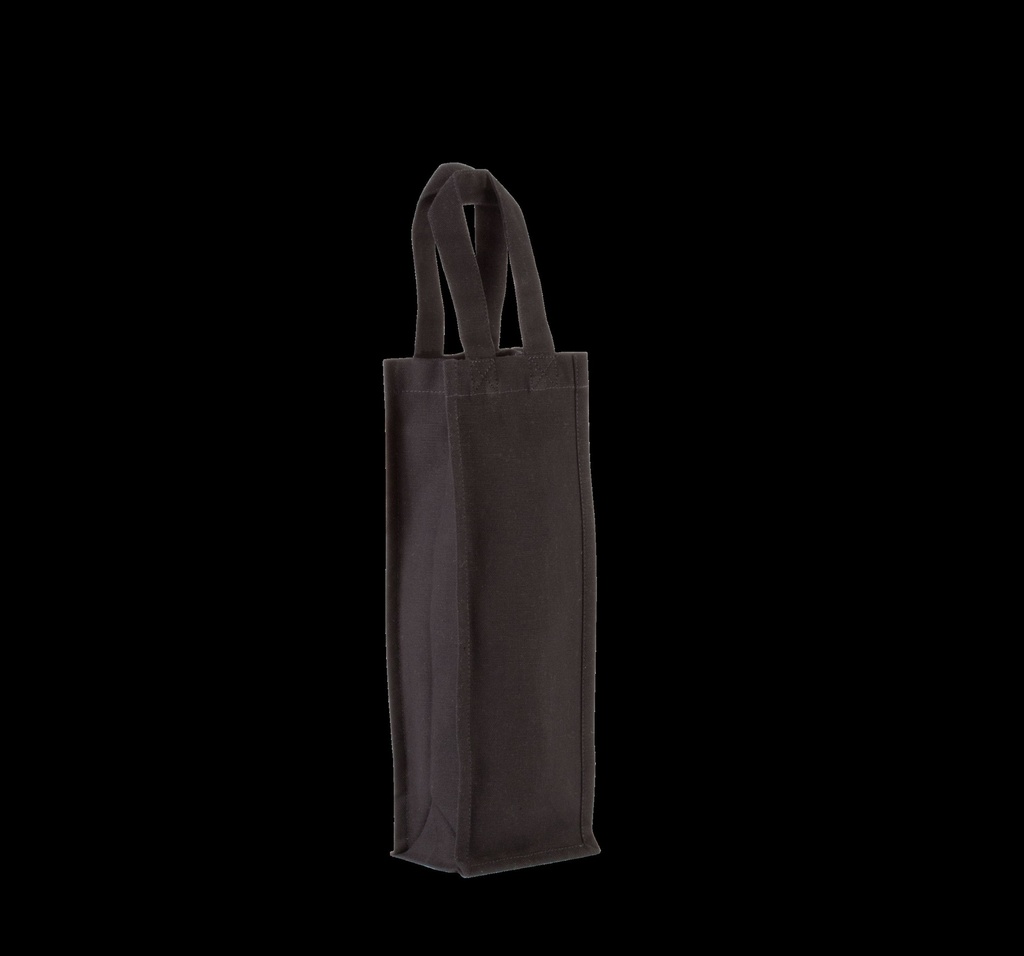 Sac porte-bouteille en coton canvas