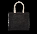Sac style cabas en toile de jute - modèle moyen