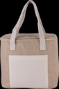 Sac isotherme en jute - modèle moyen