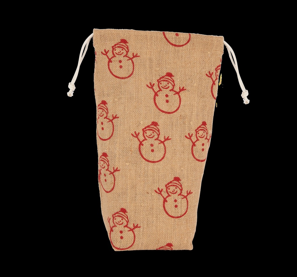 Porte-bouteille avec motifs de Noël