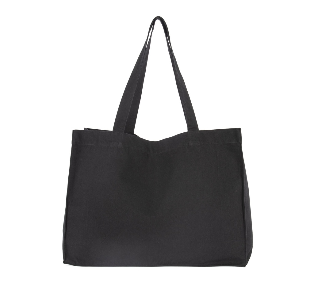 Grand sac shopping en coton recyclé