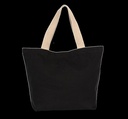 Grand sac shopping recyclé à fond plat