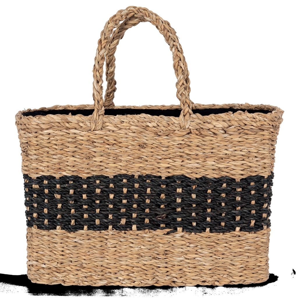 Sac panier en jonc de mer