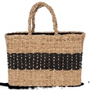 Sac panier en jonc de mer