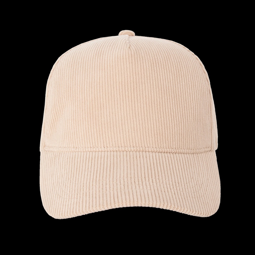 Casquette 5 panneaux en velours