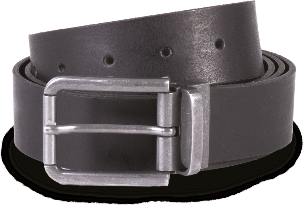Ceinture en cuir à bord franc - 35 mm