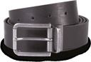 Ceinture en cuir à bord franc - 35 mm