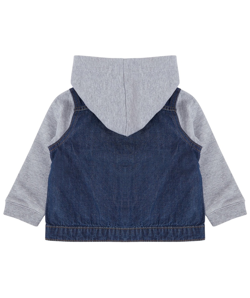 Veste en jean à capuche enfant