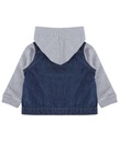 Veste en jean à capuche enfant