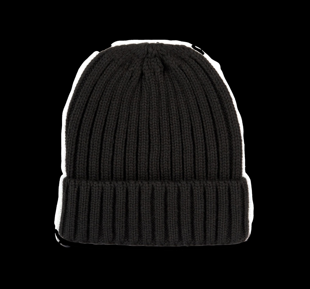 Bonnet à double côte et revers