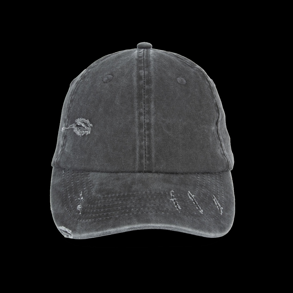 Casquette écoresponsable effet déchiré unisexe