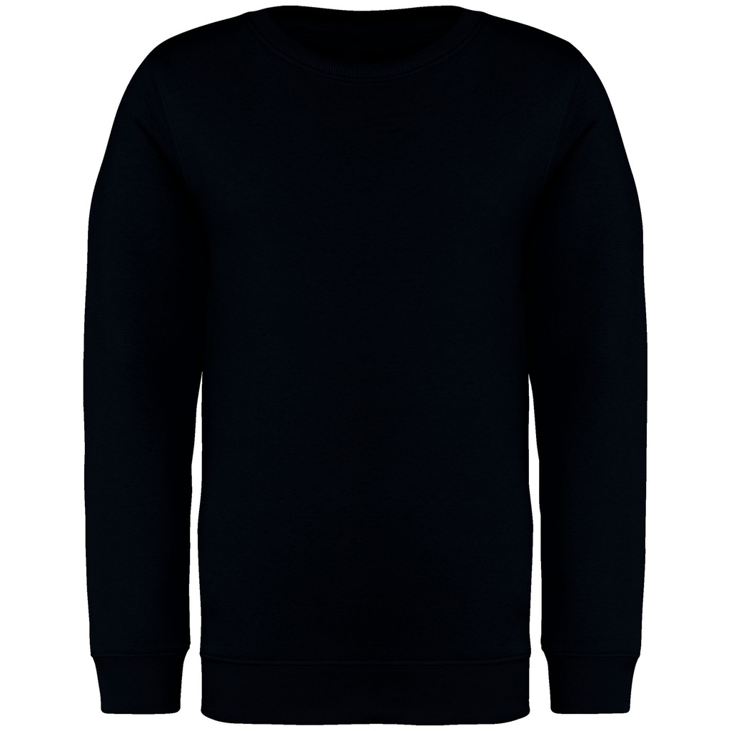 Sweat-shirt écoresponsable à col rond enfant