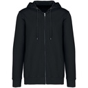 Sweat-shirt écoresponsable zippé à capuche French Terry unisexe