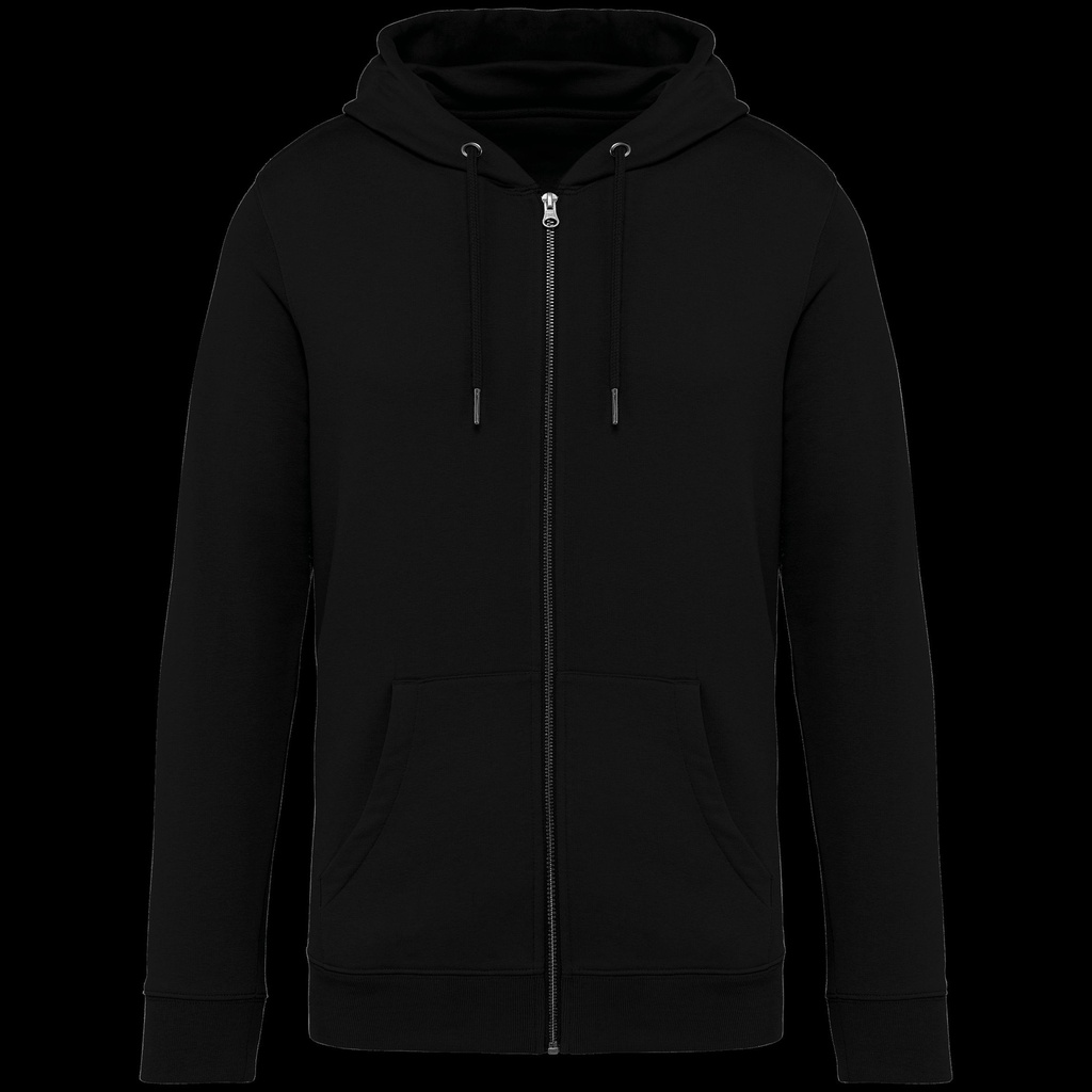 Sweat-shirt écoresponsable zippé à capuche unisexe