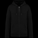 Sweat-shirt écoresponsable zippé à capuche unisexe