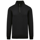 Sweat-shirt écoresponsable à col montant zippé homme