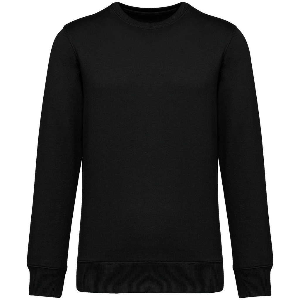 Sweat-shirt écoresponsable à col rond à épaules tombantes French Terry unisexe