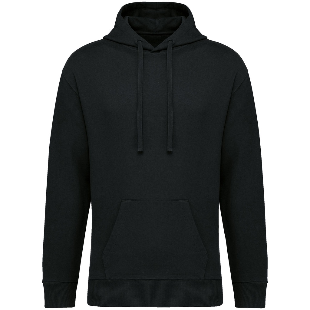 Sweat-shirt écoresponsable à capuche  à épaules tombantes French Terry unisexe