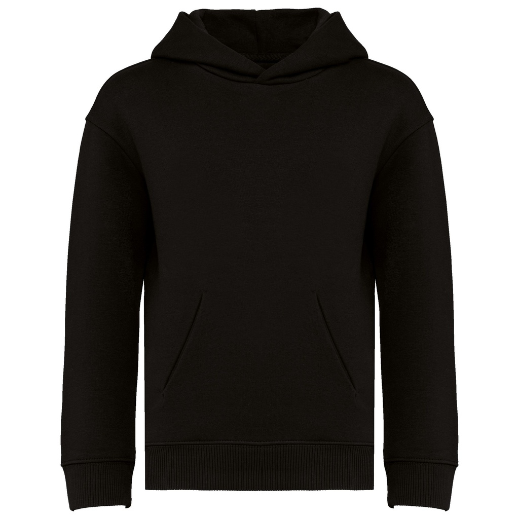 Sweat-shirt écoresponsable à capuche oversize enfant