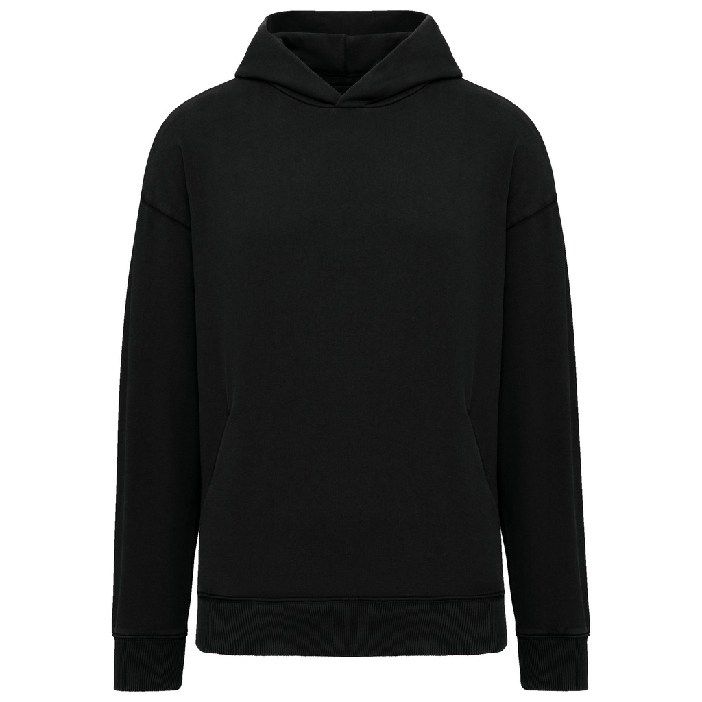 Sweat-shirt écoresponsable à capuche délavé oversize unisexe