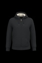 Sweat-shirt écoresponsable zippé doublé en sherpa unisexe