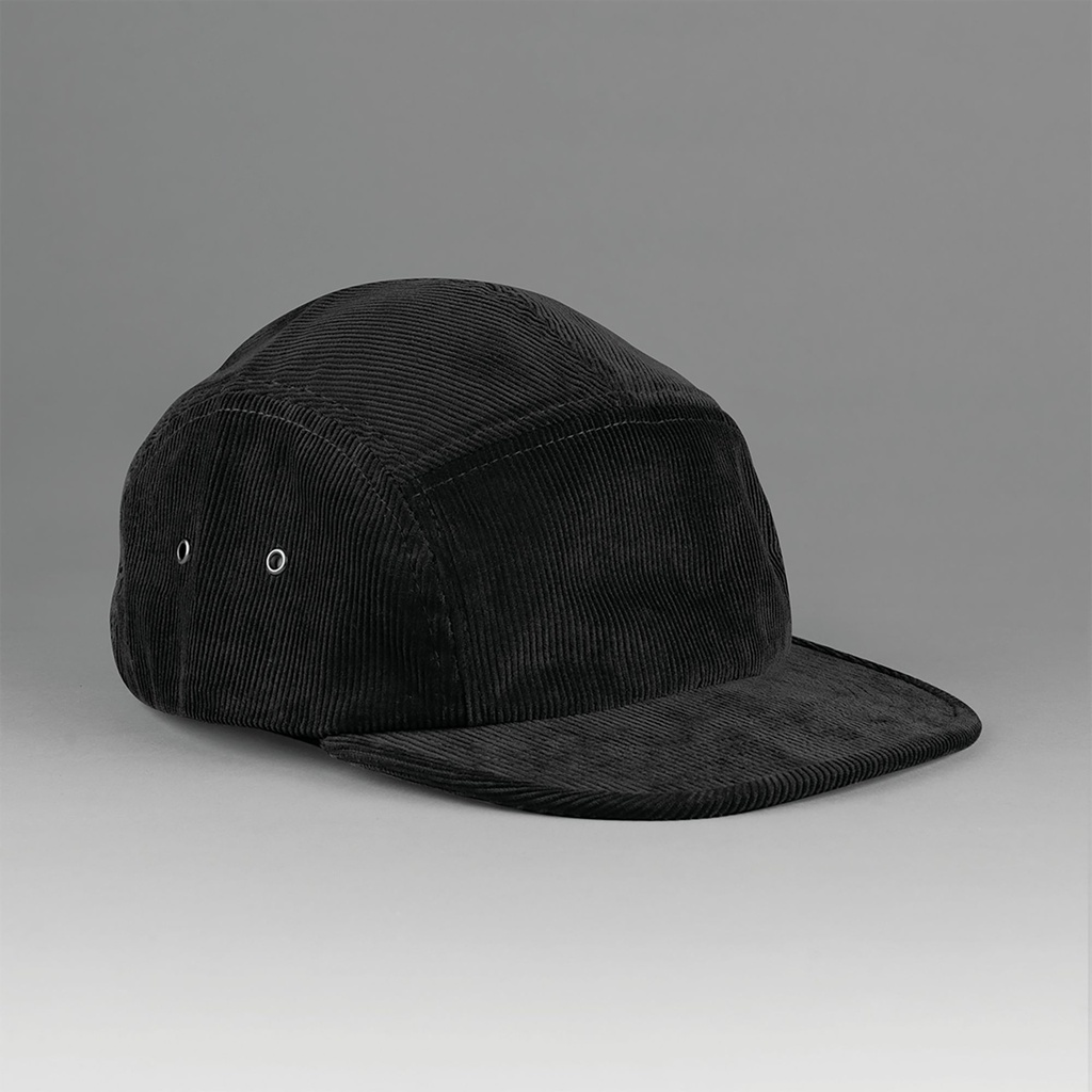 Casquette campeur 5 panneaux en velours