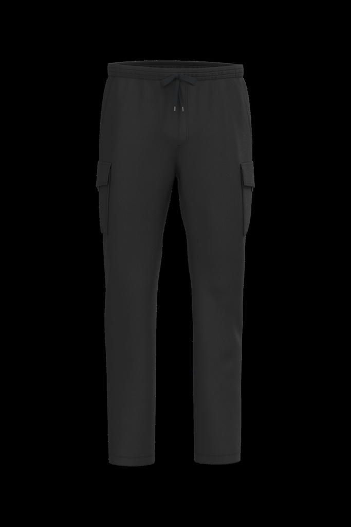 Pantalon cargo écoresponsable délavé French Terry homme