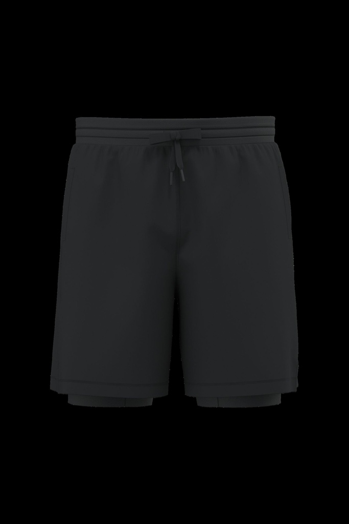Short 2-en-1 avec sous-short intégré pour homme