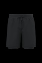 Short 2-en-1 avec sous-short intégré pour homme