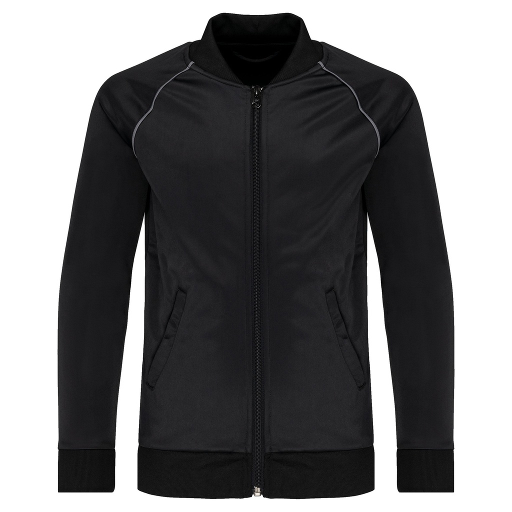 Veste de survêtement zippée avec liseré enfant