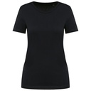 T-shirt Supima® col rond manches courtes femme