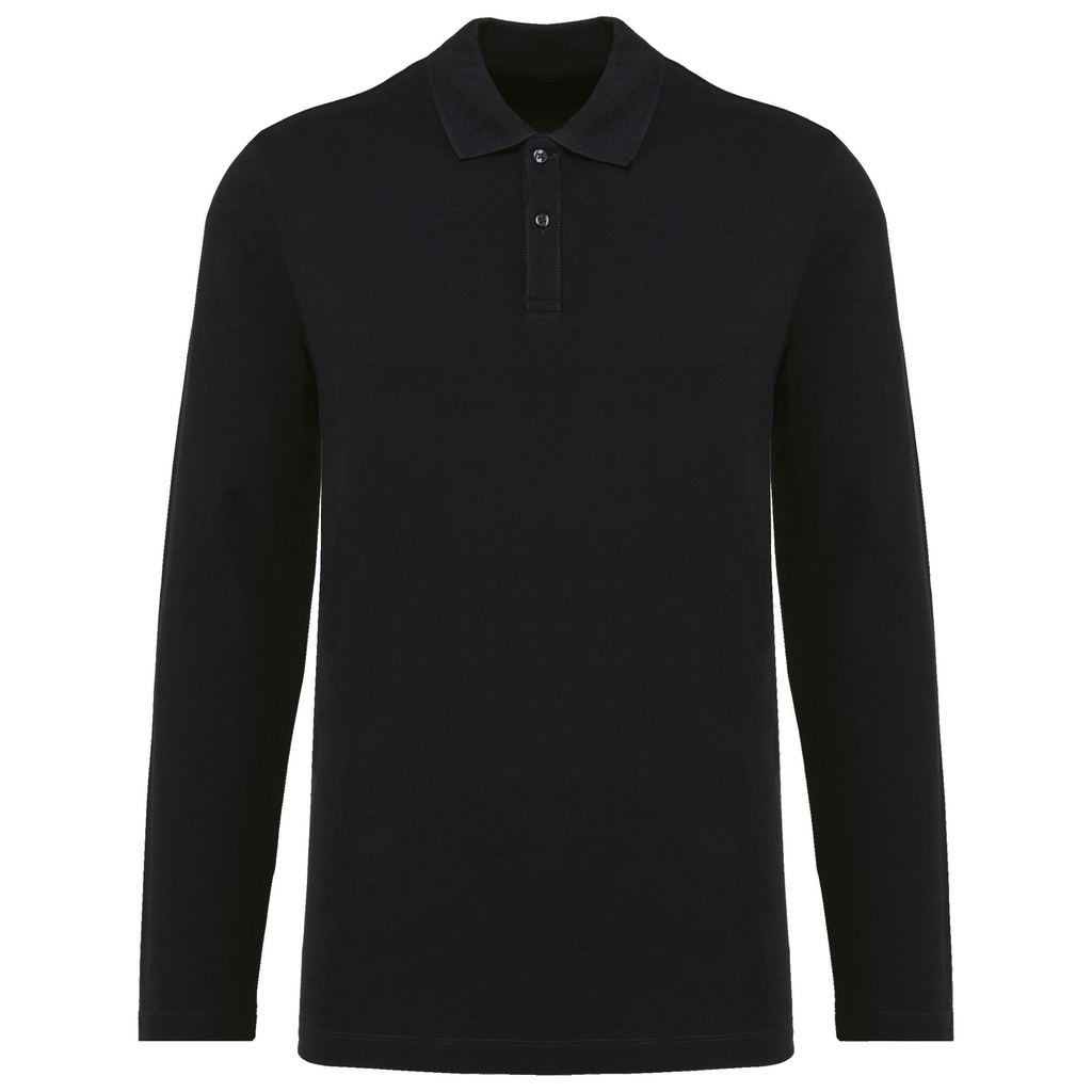 Polo Supima® manches longues homme