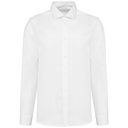 Chemise popeline manches longues homme