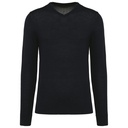 Pull Mérinos col V homme