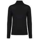 Pull Mérinos col roulé homme