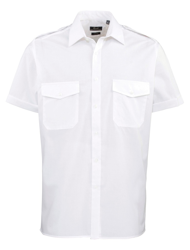 Chemise Homme manches courtes Pilote