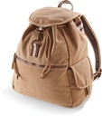 Sac à dos vintage en toile