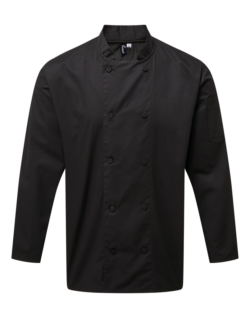 Veste chef cuisinier manches longues Coolchecker®