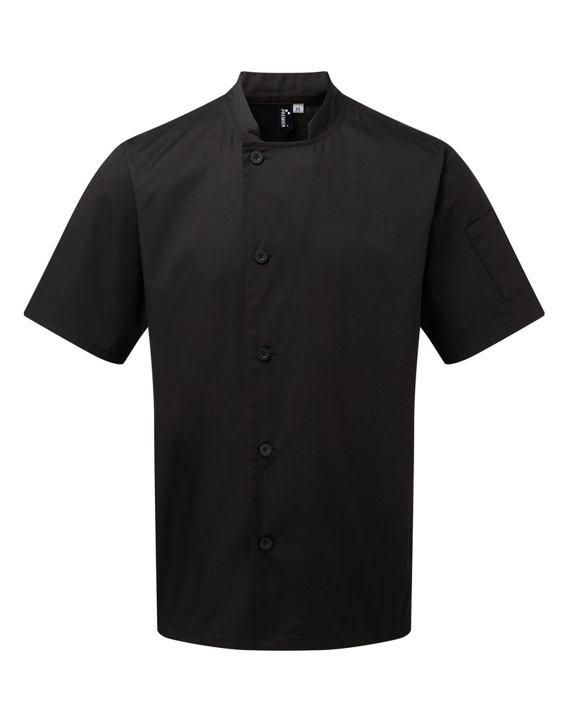 Veste chef cuisinier manches courtes "Essential"