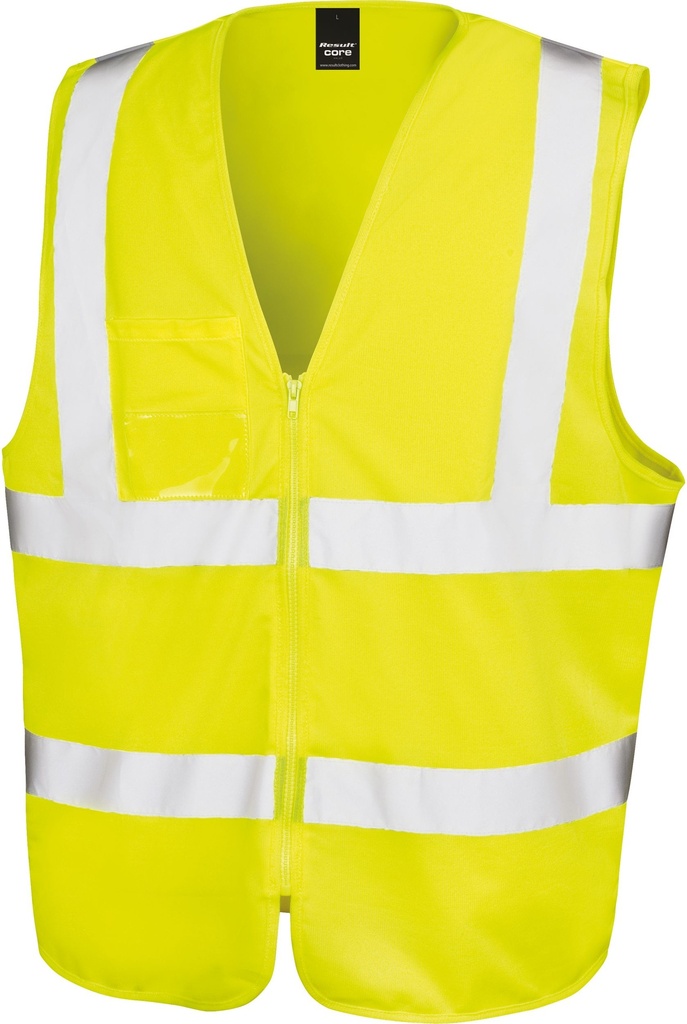 Gilet de sécurité zippé