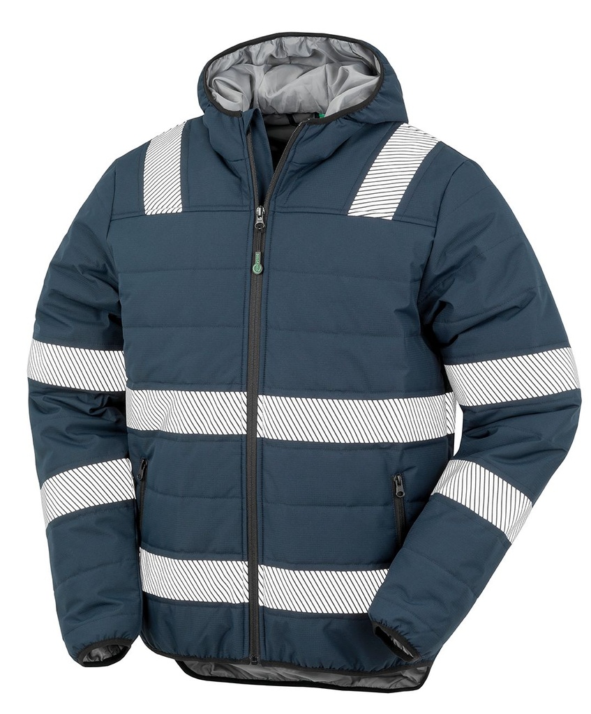 Veste de sécurité recyclée ripstop padded
