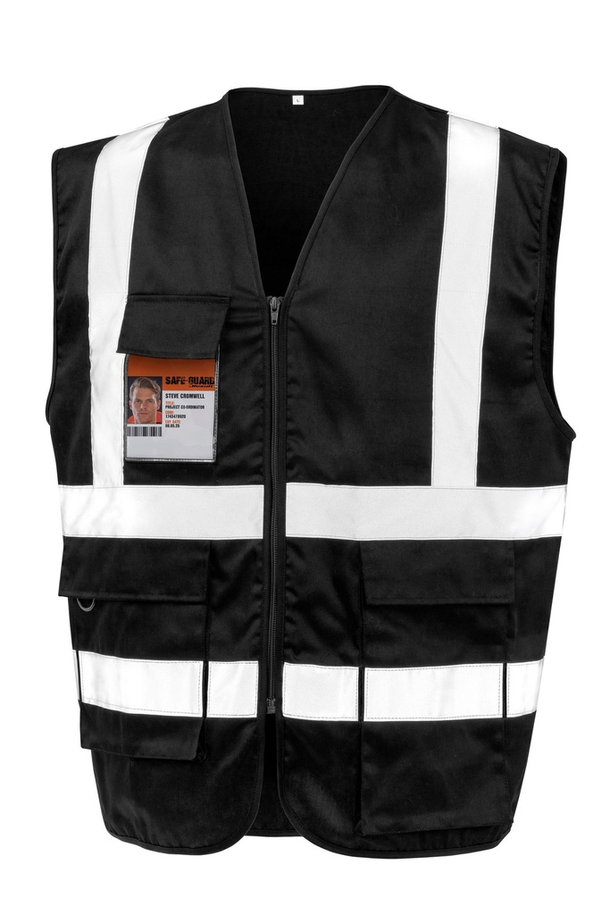 Gilet de sécurité zippé