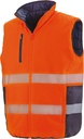 Bodywarmer de sécurité réversible