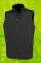 Bodywarmer softshell homme recyclé