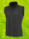 Bodywarmer softshell femme recyclé