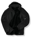 Veste Softshell 3 couches recyclée à capuche unisexe