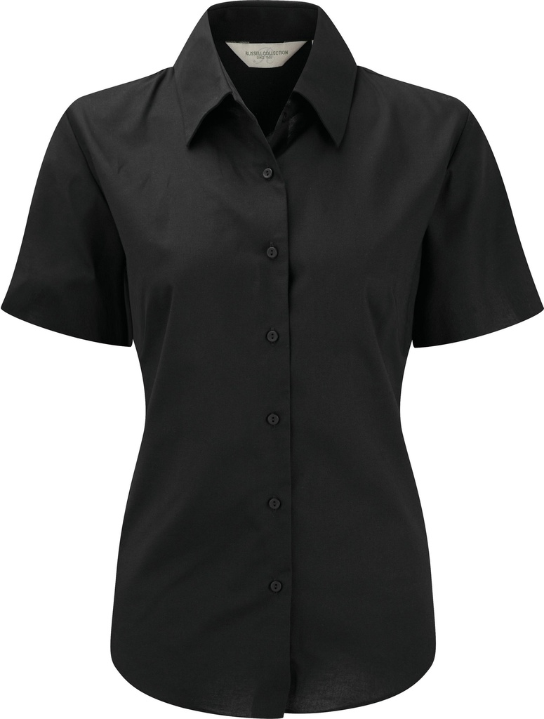 Chemise femme manches courtes Oxford