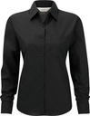 Chemise femme popeline polycoton manches longues